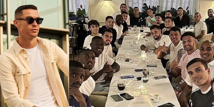 Cristiano Ronaldo Takes His Portugal Team Mates Out For Dinner In Qatar, Pays All Bill After Defeating Ghana