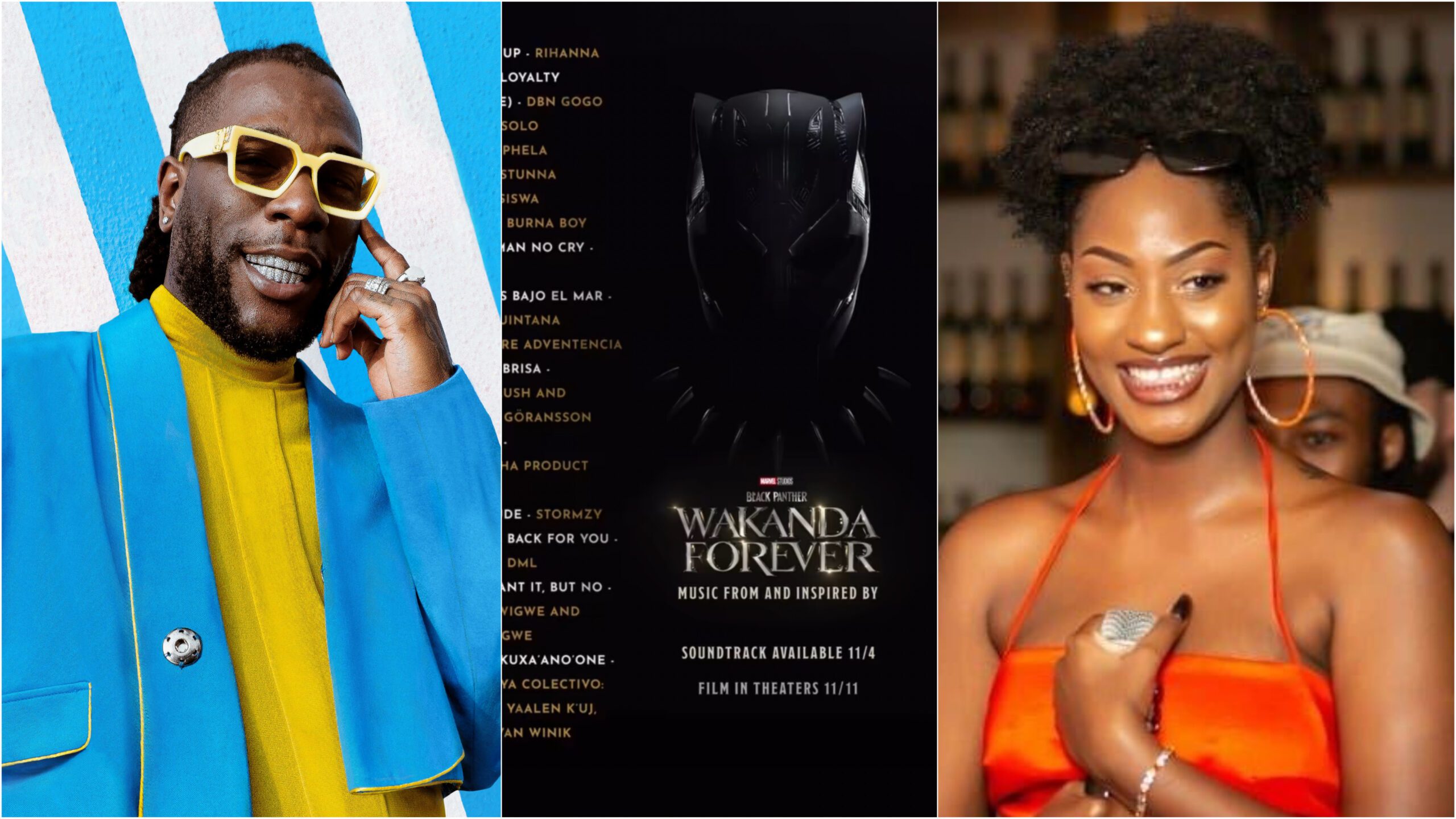 Burna Boy,Stormzy, Tems Others Features On Black Panther : Wakanda Forever Sound Tracklist
