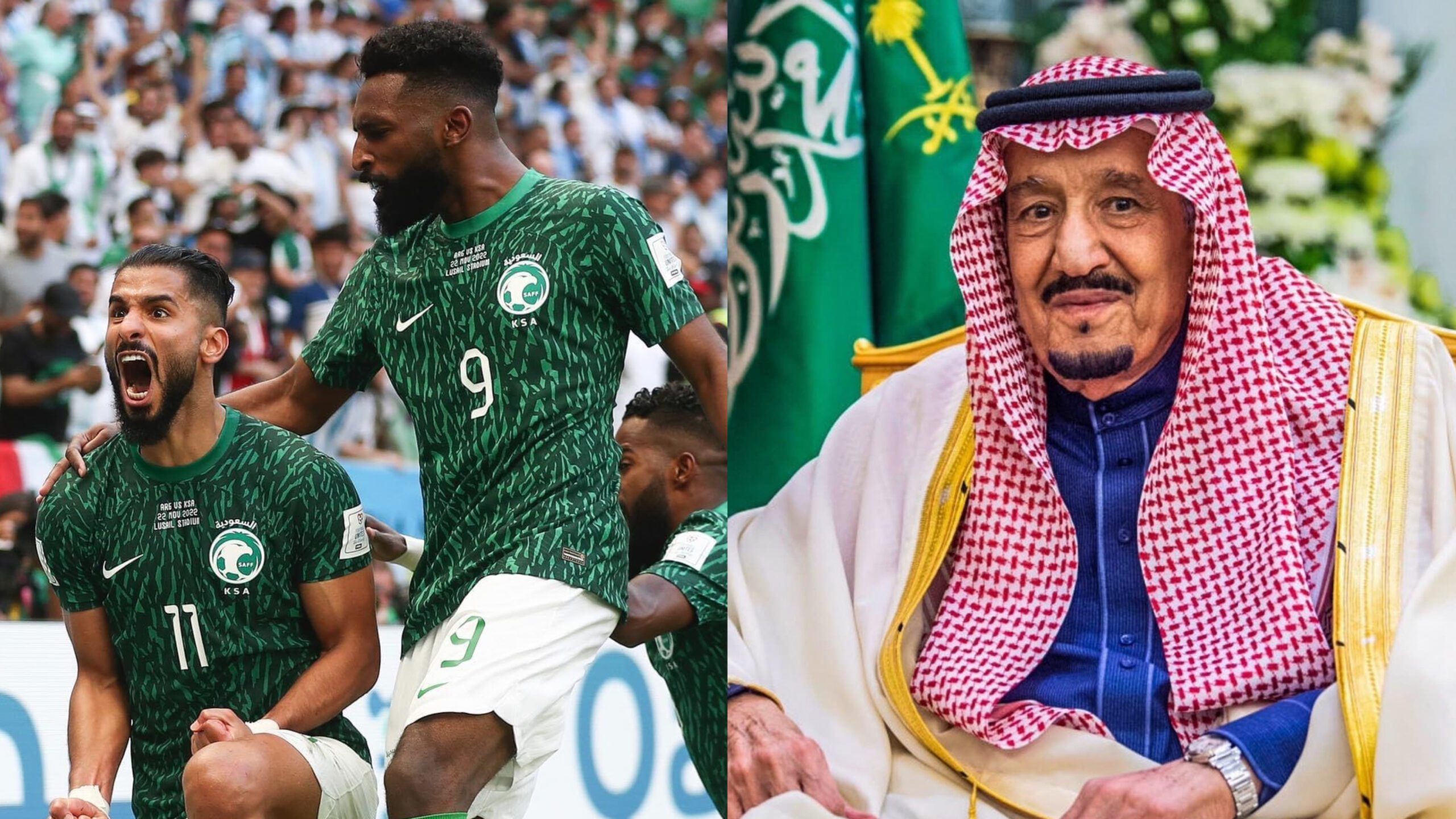 Saudi Arabia King Salman Declares Wednesday A Public Holiday After World Cup Victory Against Argentina