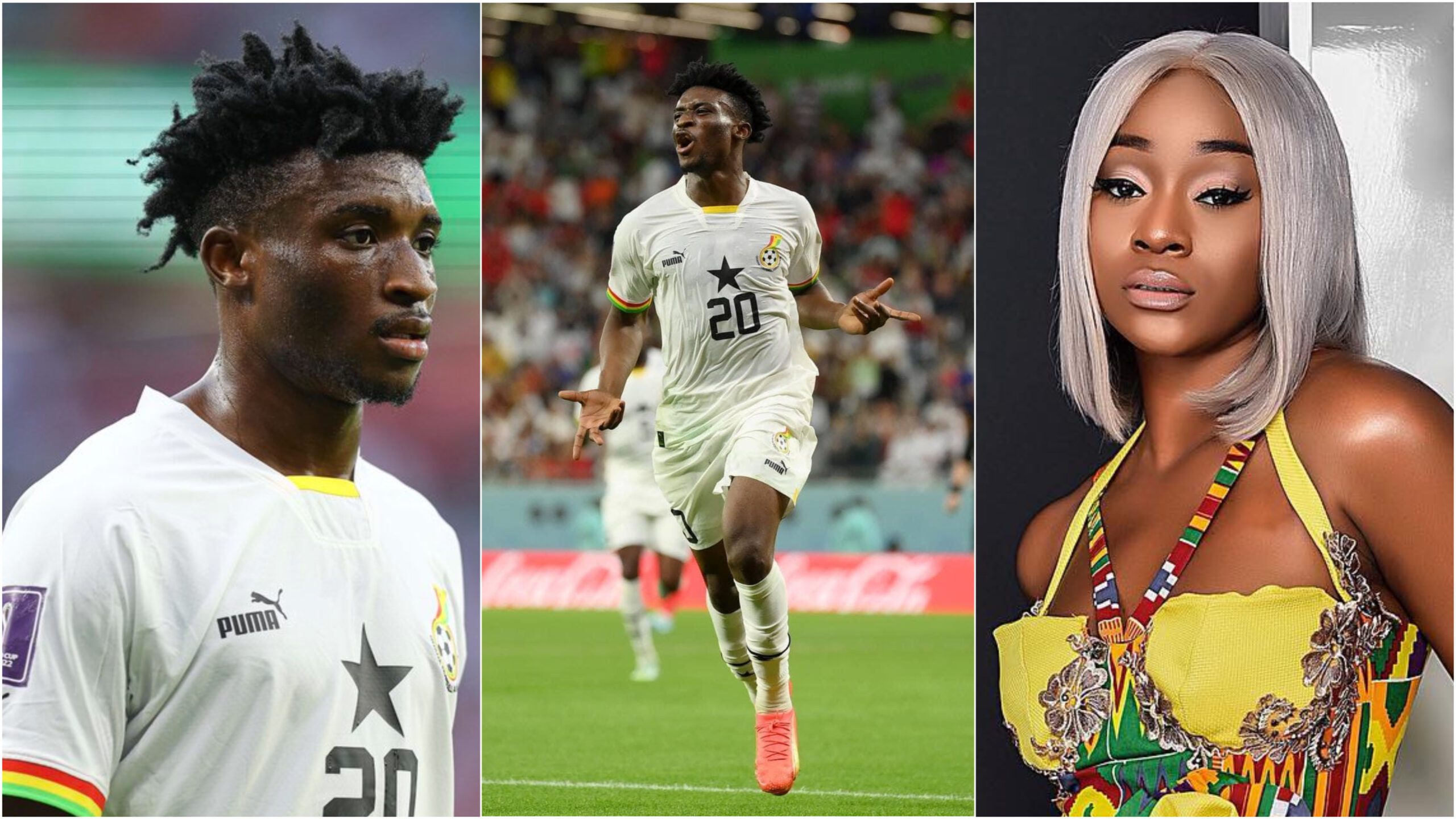 Is He Single ? Efia Odo Hails Mohammed Kudus His Outstanding Performance Against Korea