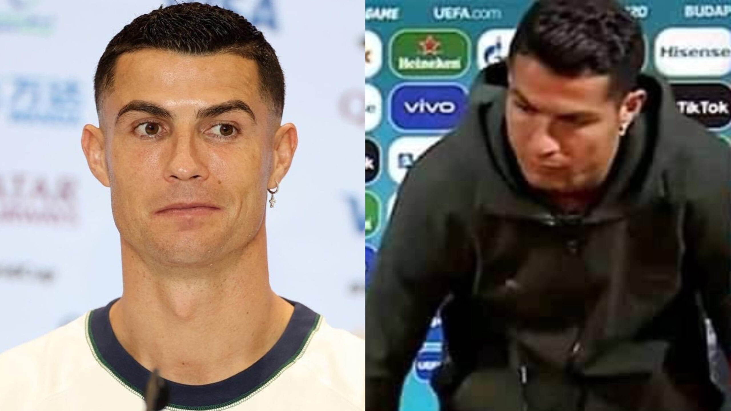 Ronaldo Reportedly Walks Out Of Press Conference After Journalist Asked Him About His