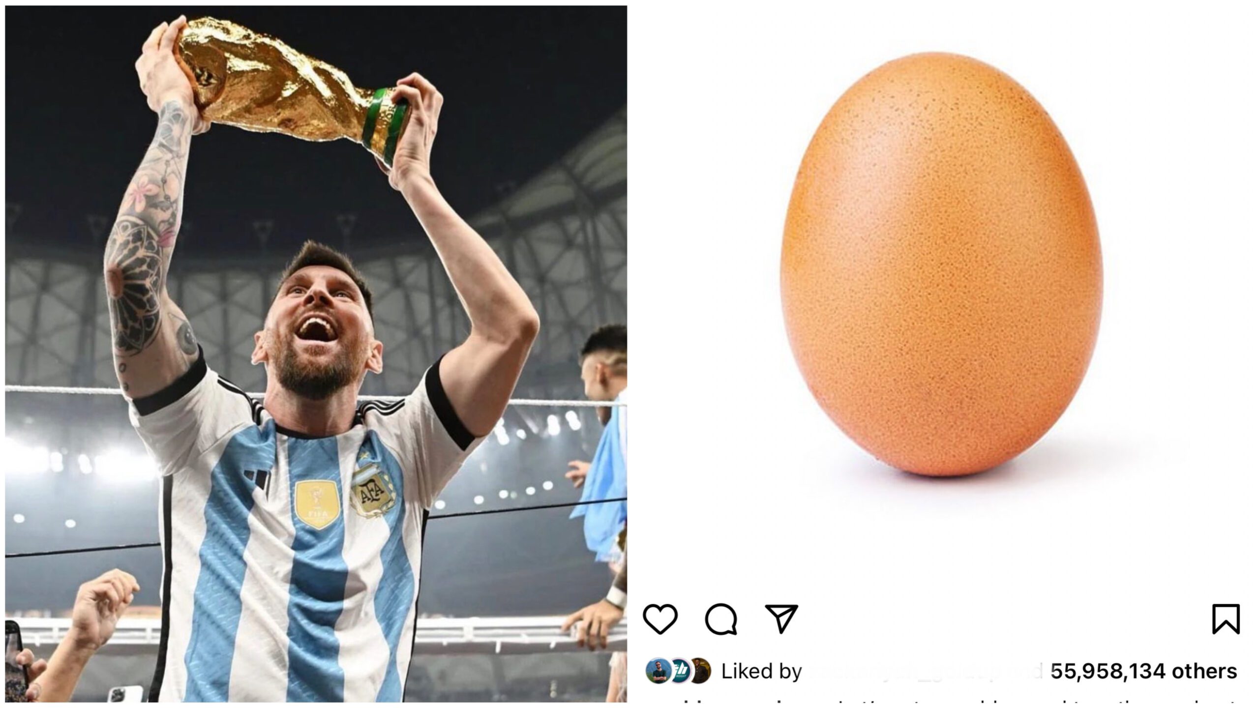 Lionel Messi Breaks Egg’s World Record For Most Liked Instagram Post Ever With World Cup Picture
