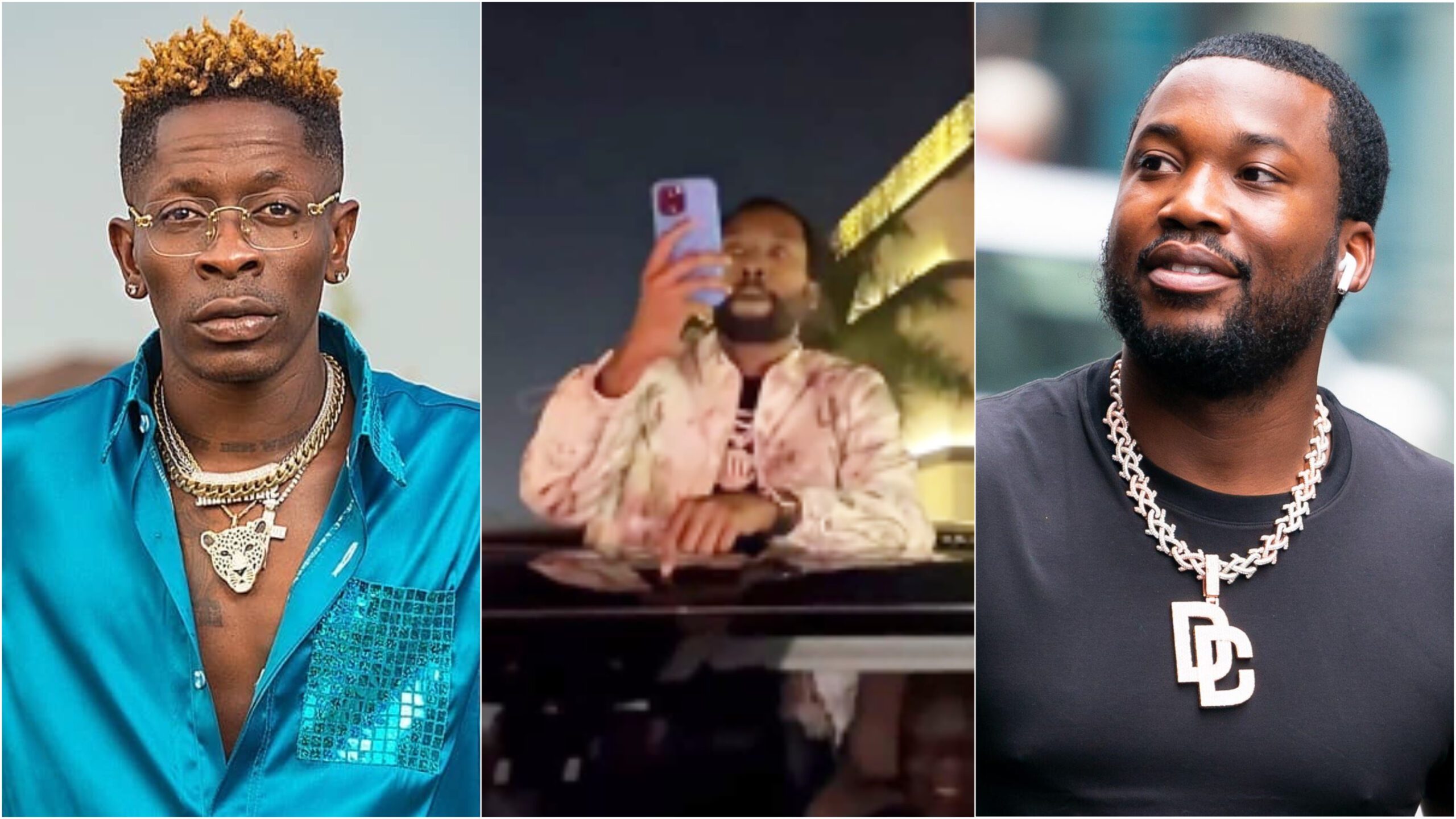 Shatta Wale Begs Thief To Return Meek Mill’s Stolen Phone To Him - Netizens React