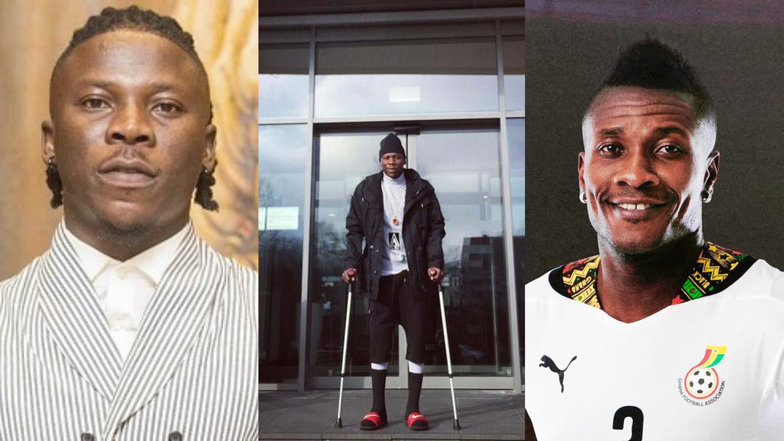 I’m Forever Grateful - Stonebwoy Reveals How Asamoah Gyan Paid For His Knee Surgery In Germany