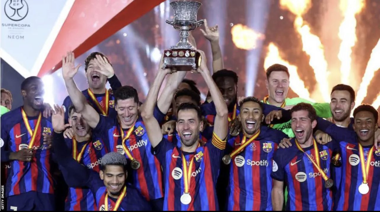 Gavi Stars As Barcelona Demolish Real Madrid In The Super Cup Finals