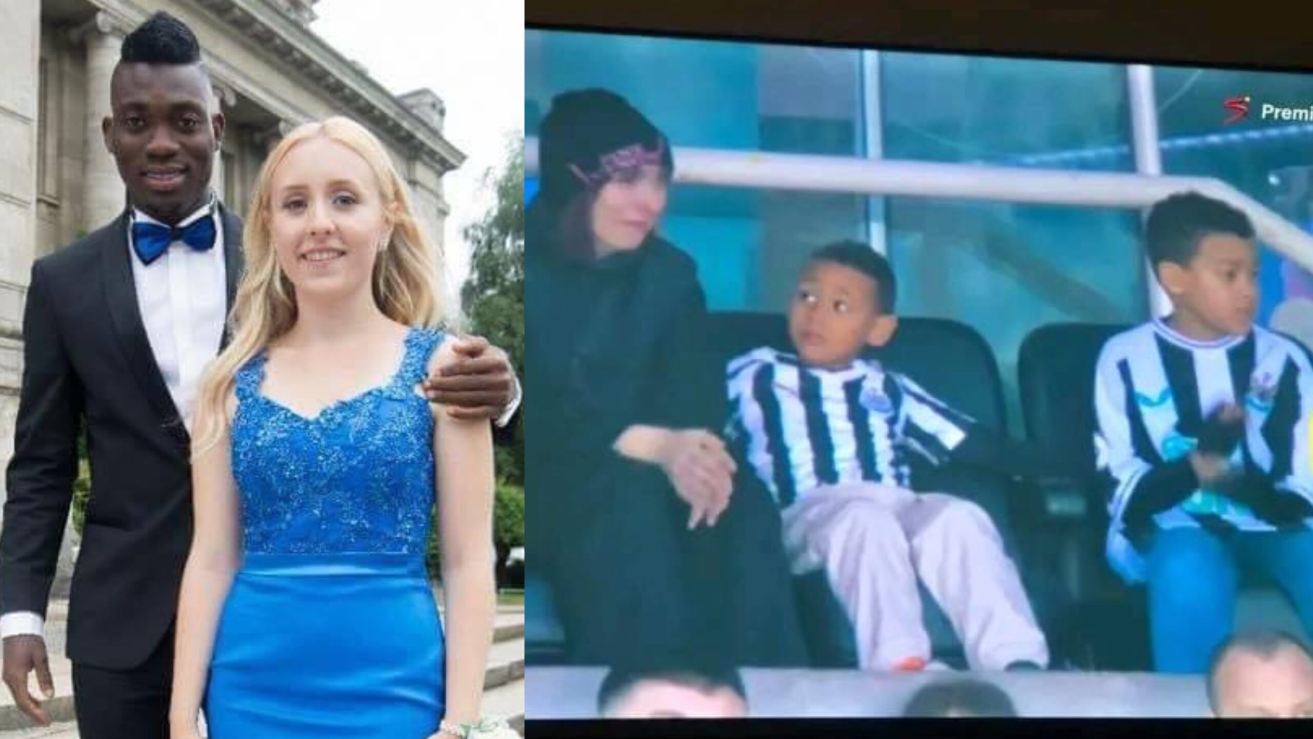 Christian Atsu’s wife And Children Make First Public Appearance After His death Was Confirmed