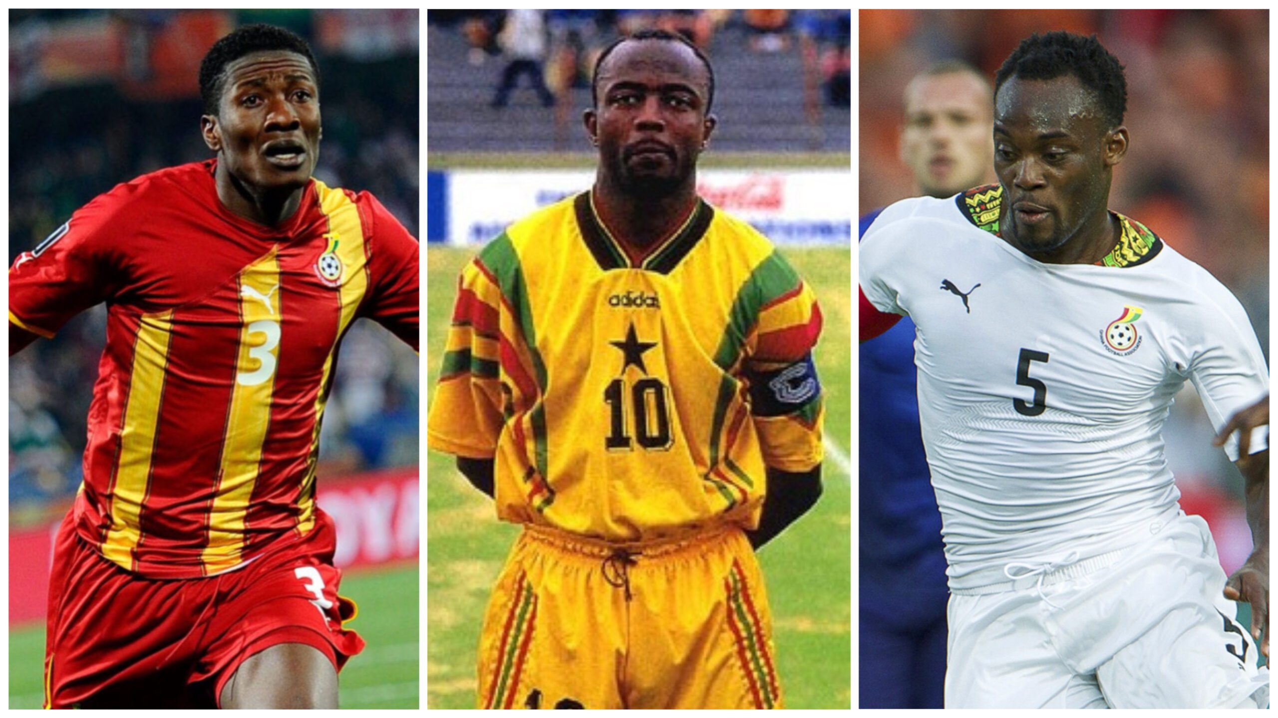 Abedi Pele, Asamoah Gyan & Others Ranked On Greatest Ghanaian Players Of All Time By AI ChatGPT