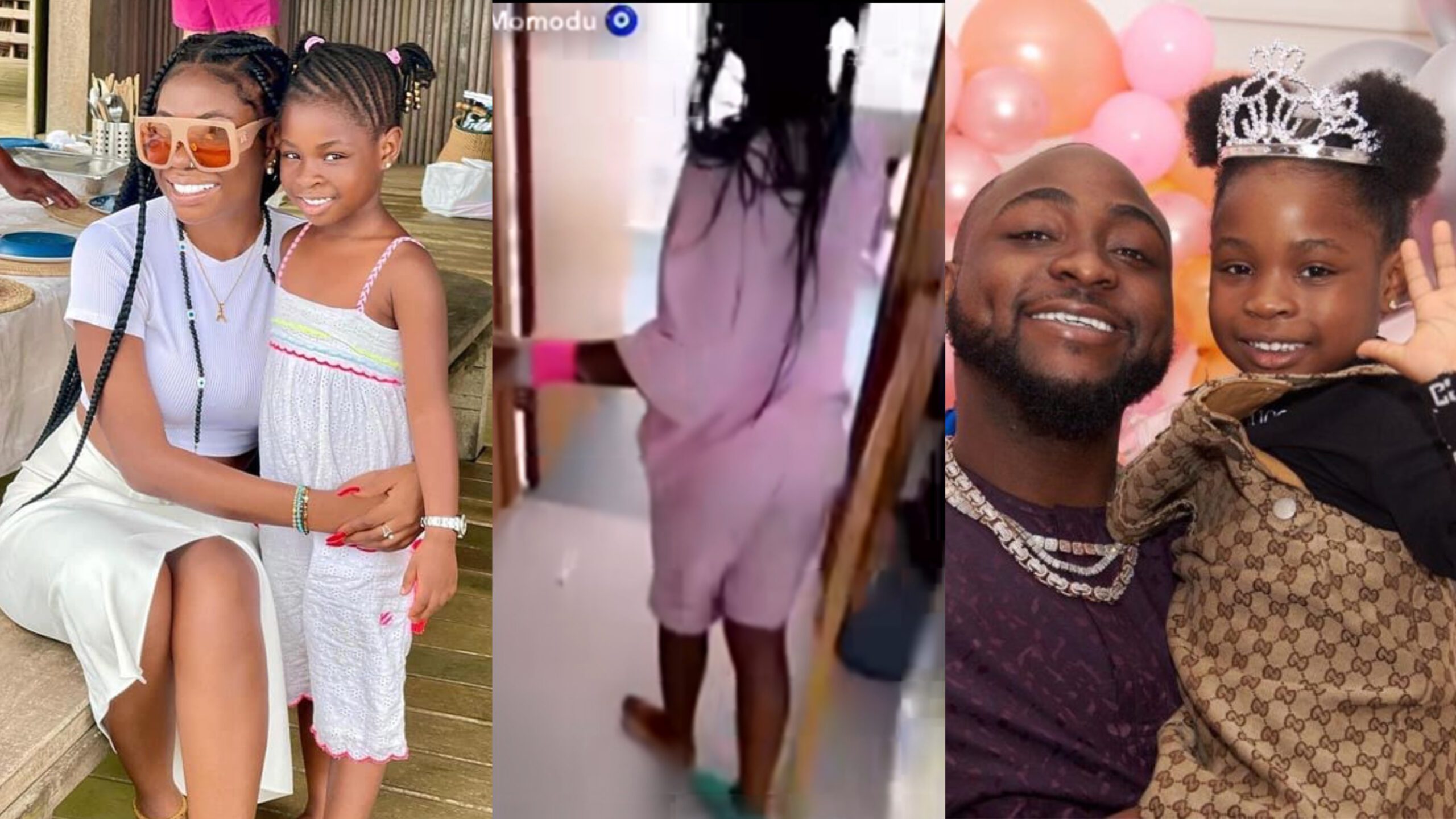 VIDEO: Davido’s Daughter, Imade Adeleke Hospitalized, His Baby Mama Reacts