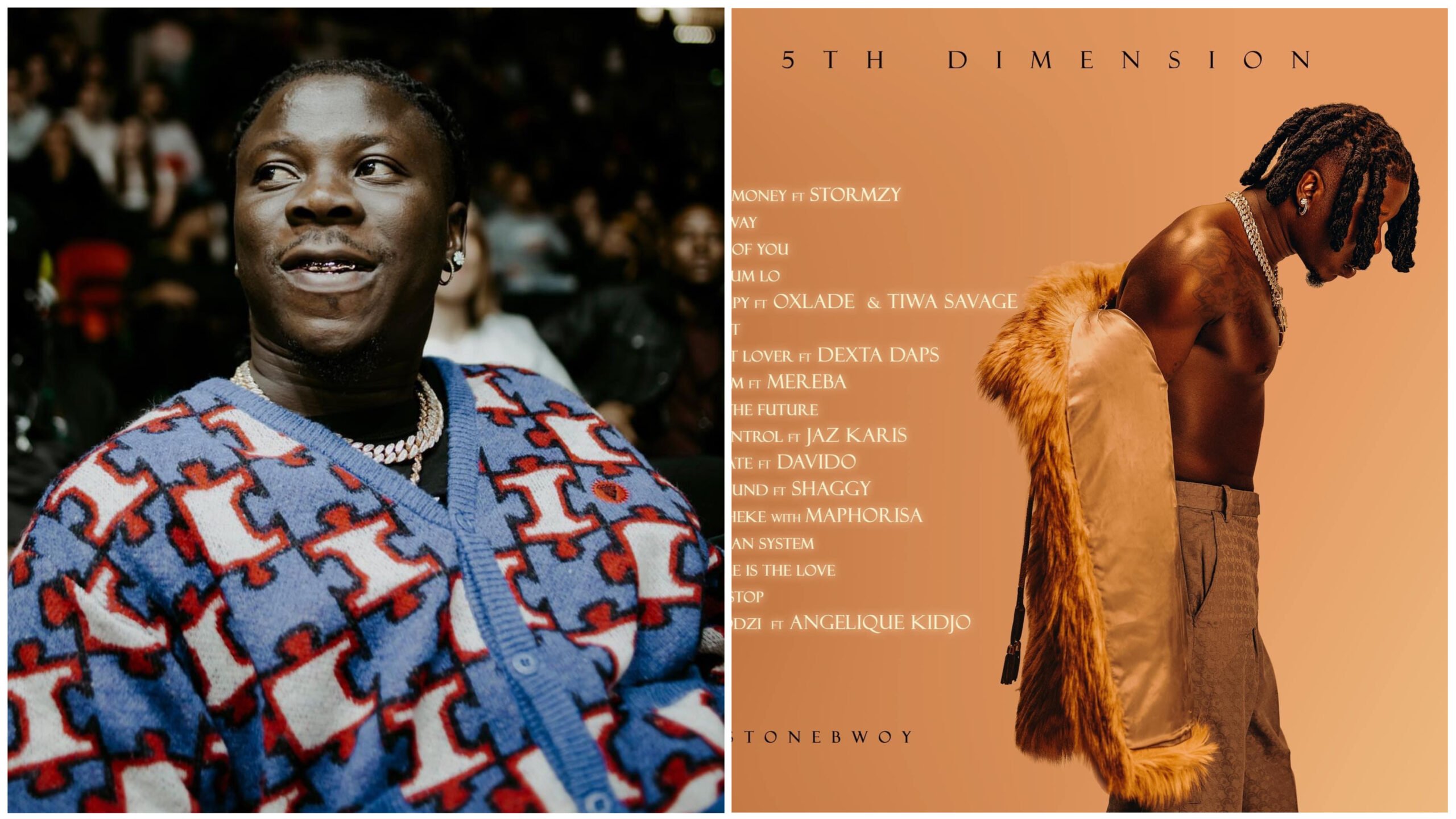 Stonebwoy Shares Track List Of His 5th Dimension Album - Hellovybes