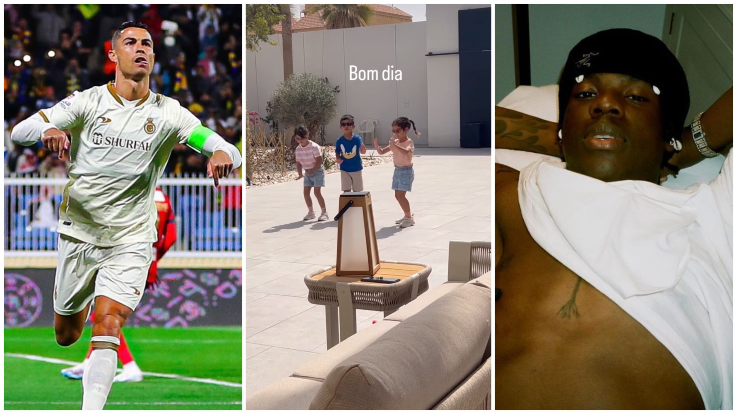 Cristiano Ronaldo’s Kids Dance To Rema’s “Calm Down” Song (VIDEO)