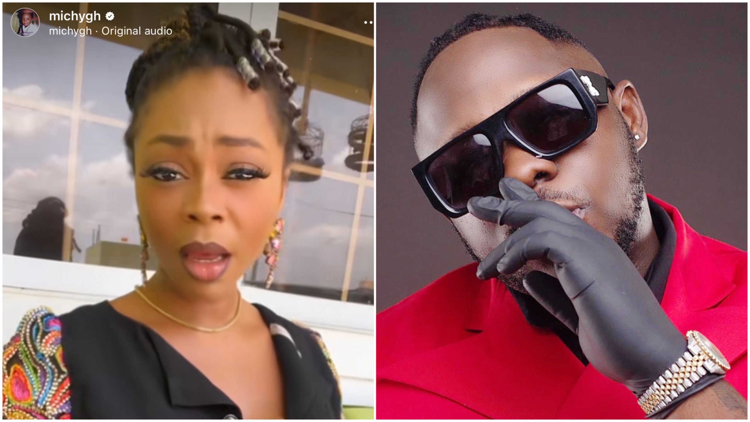 Have Sense And Stop Following Shatta Wale Like A Toy - Shatta Michy Tells Medikal At Clashing In Public