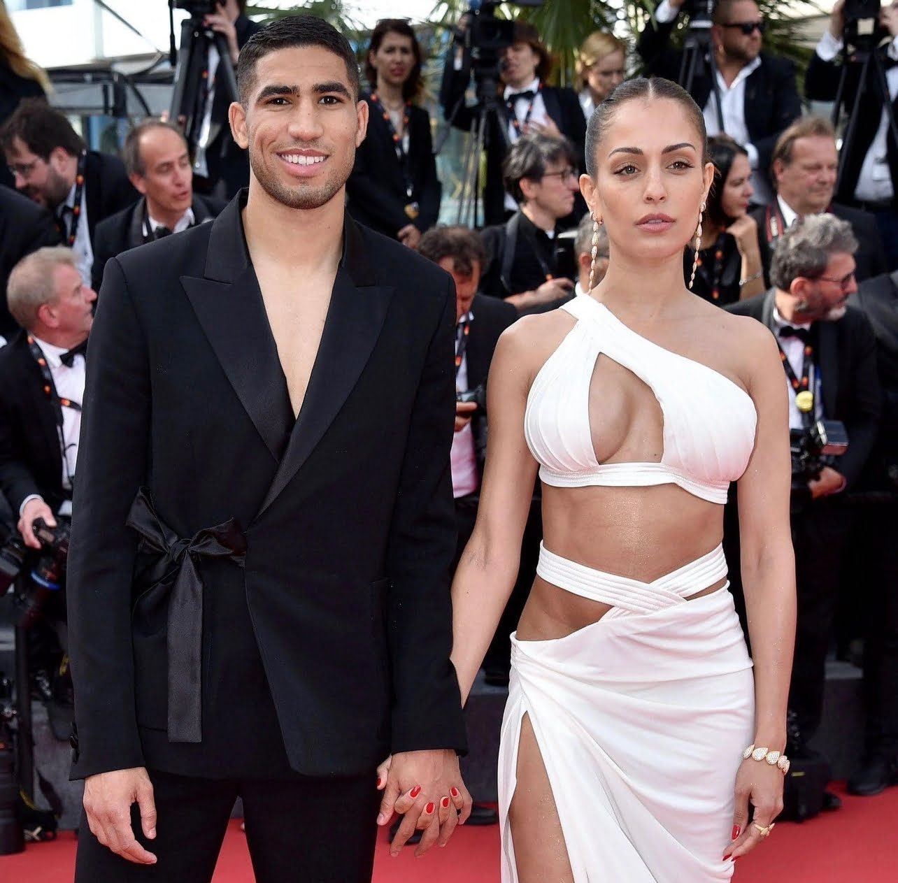 Hakimi and Hiba Abouk 
