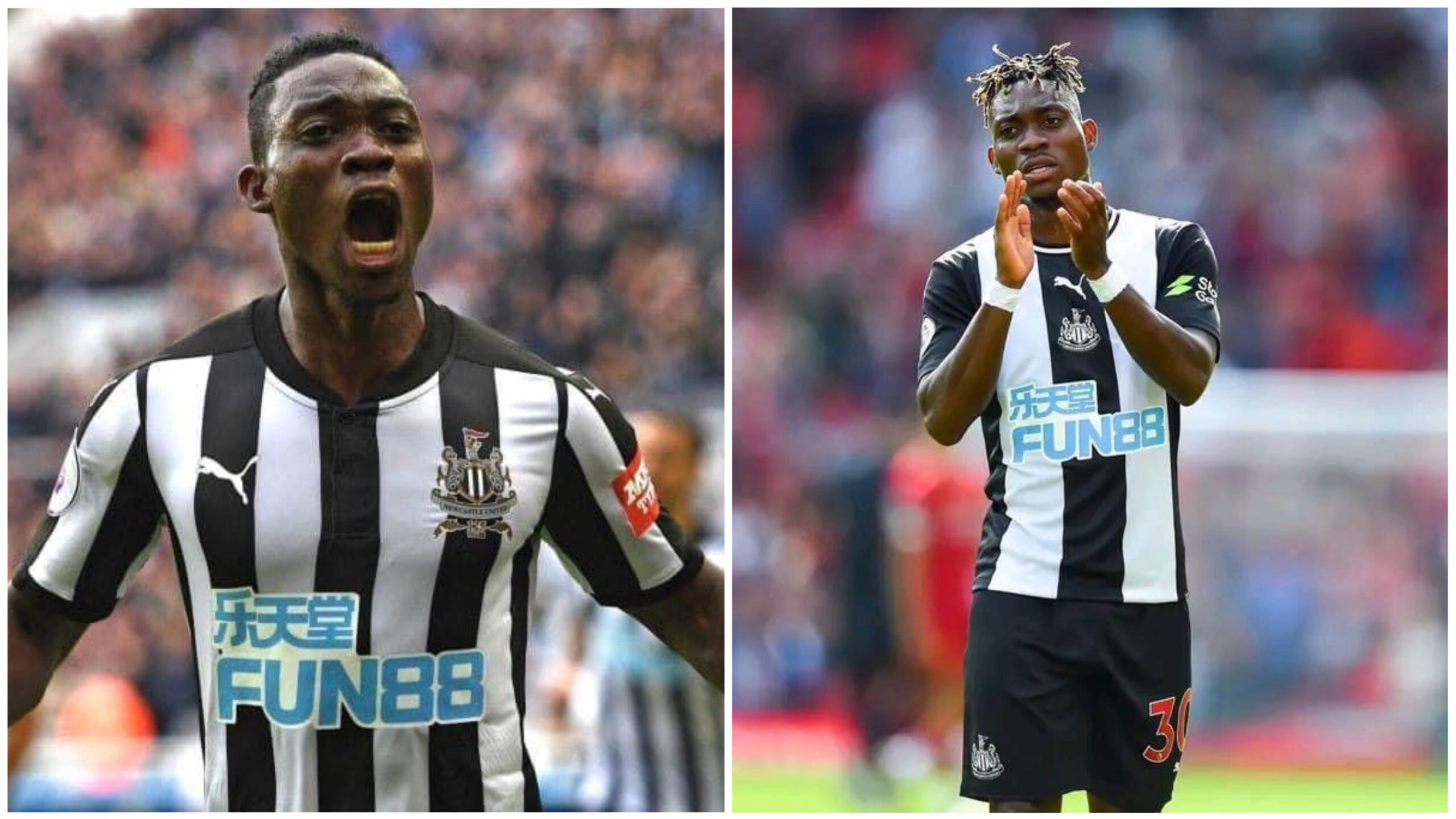 Newcastle Shares Throwback Video of Atsu’s Goal And Assist Against West Ham To Honour Him