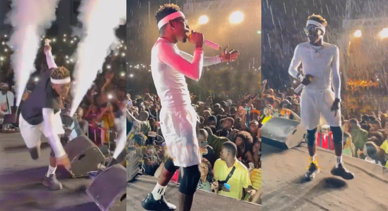 Shatta Wale Shuts Down Legon Pent Hall Invasion With Electrifying Performance