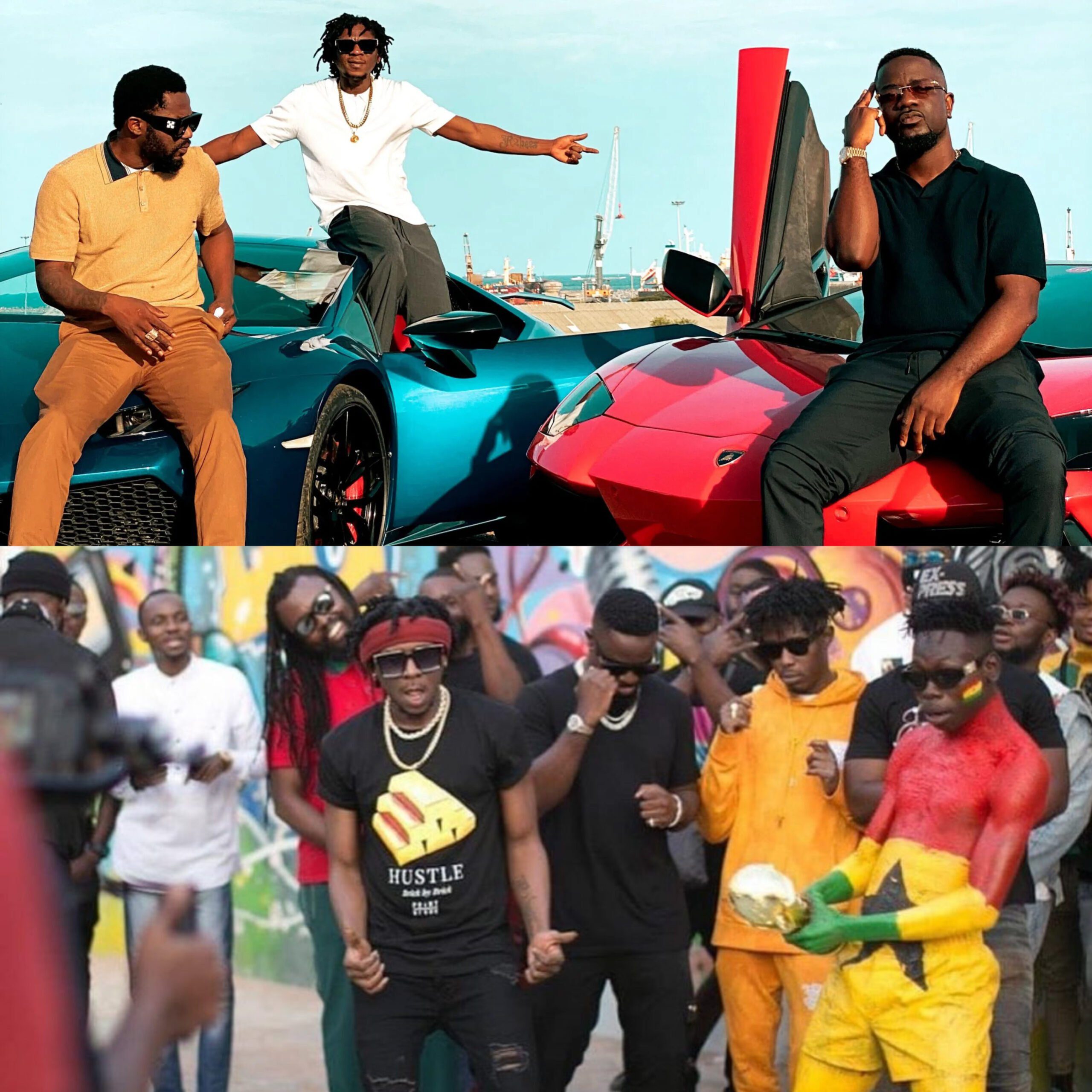 R2Bees and Sarkodie