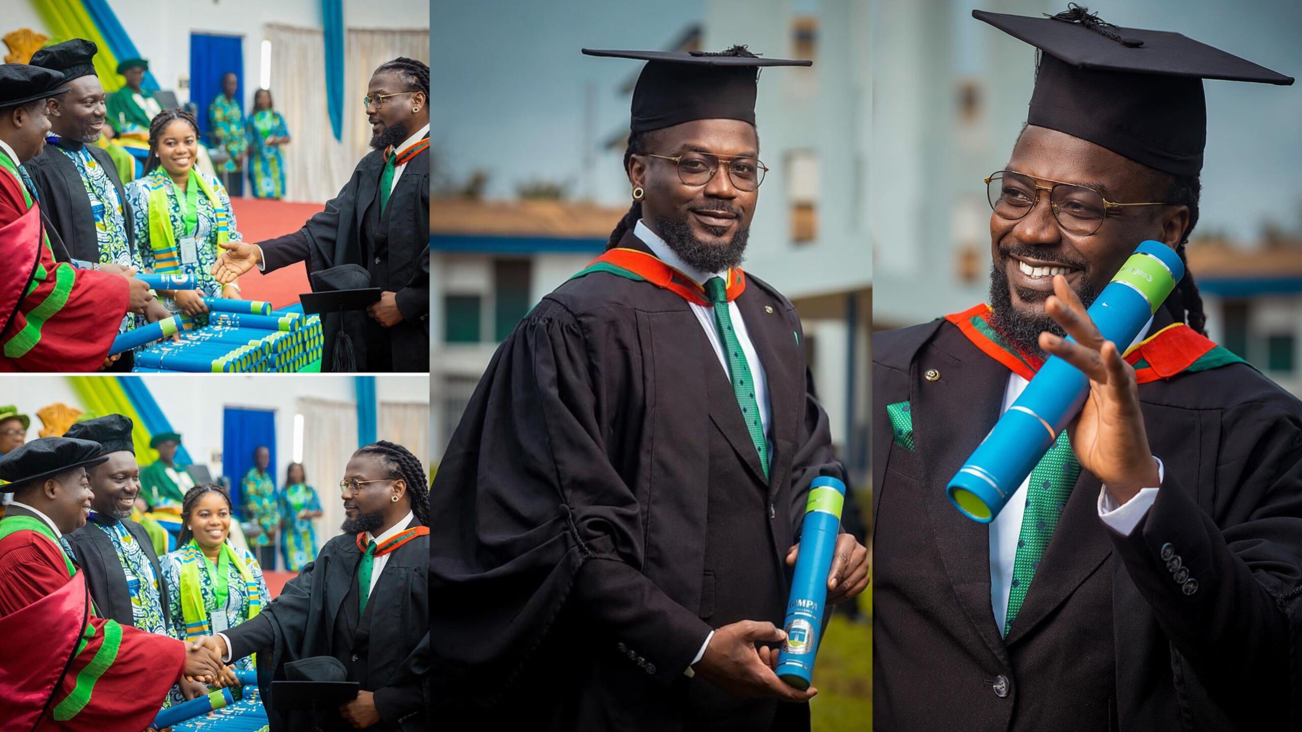 Samini Bags Master’s degree at GIMPA