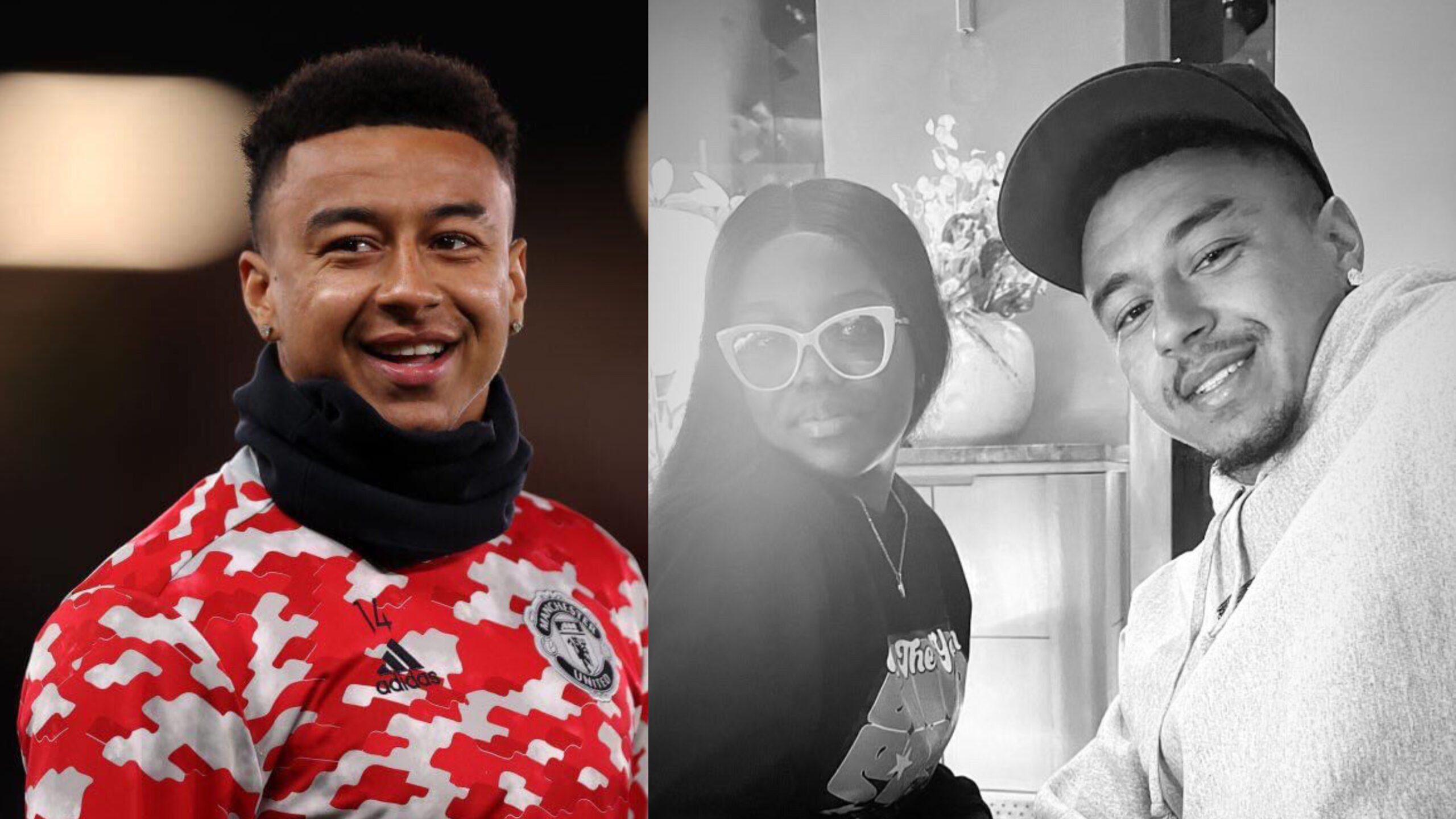Gyakie hangs out with former Man United winger, Jesse Lingard