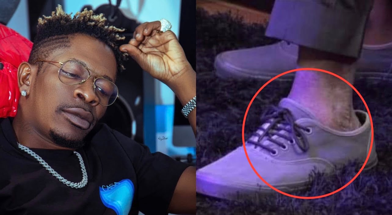 Ola Michael Trends With His Shoe Amid His Beef With Shatta Wale ...