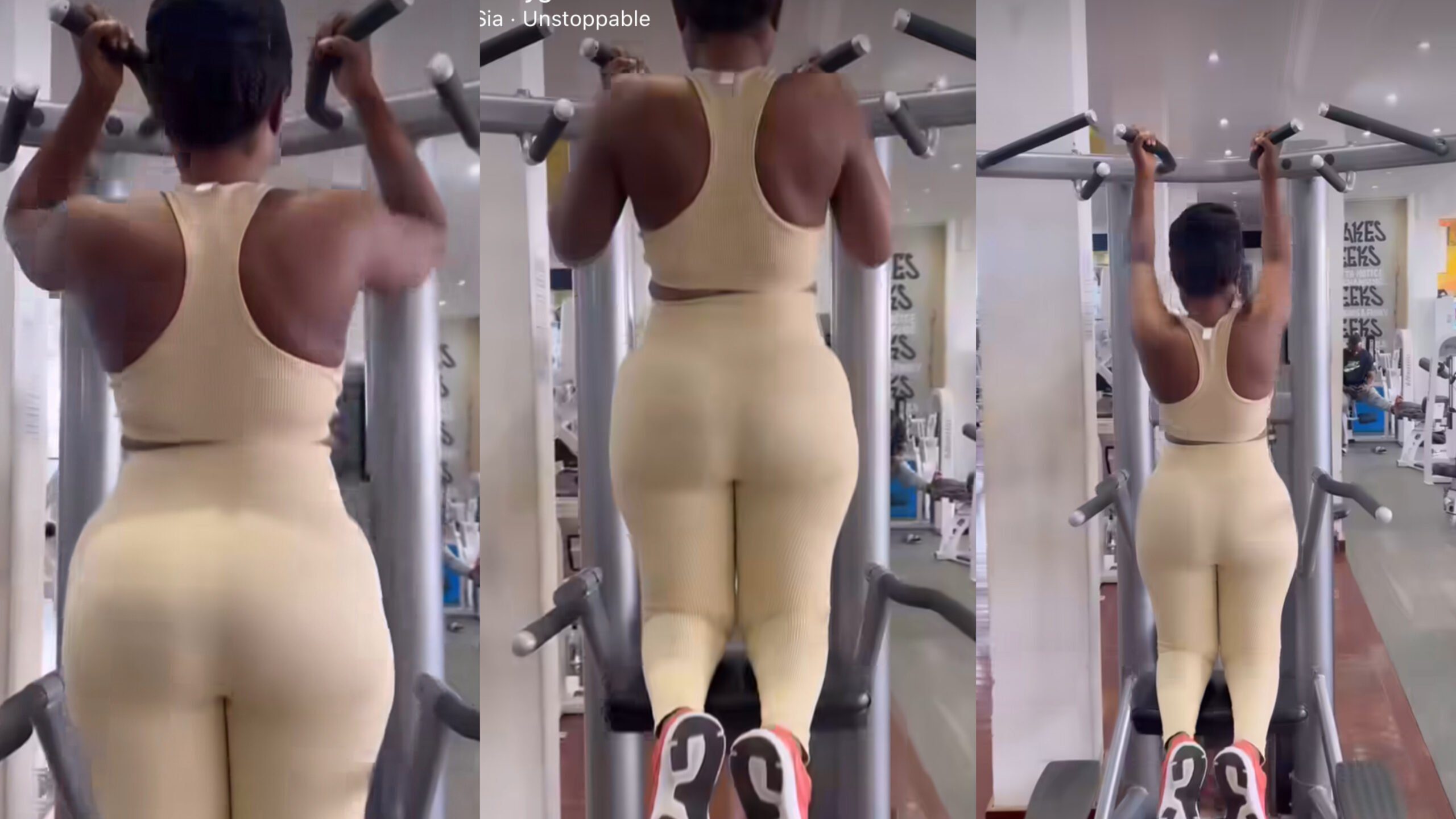 Delay causes a stir with her ‘Tundra’ as she hits the gym, shares video of workout session