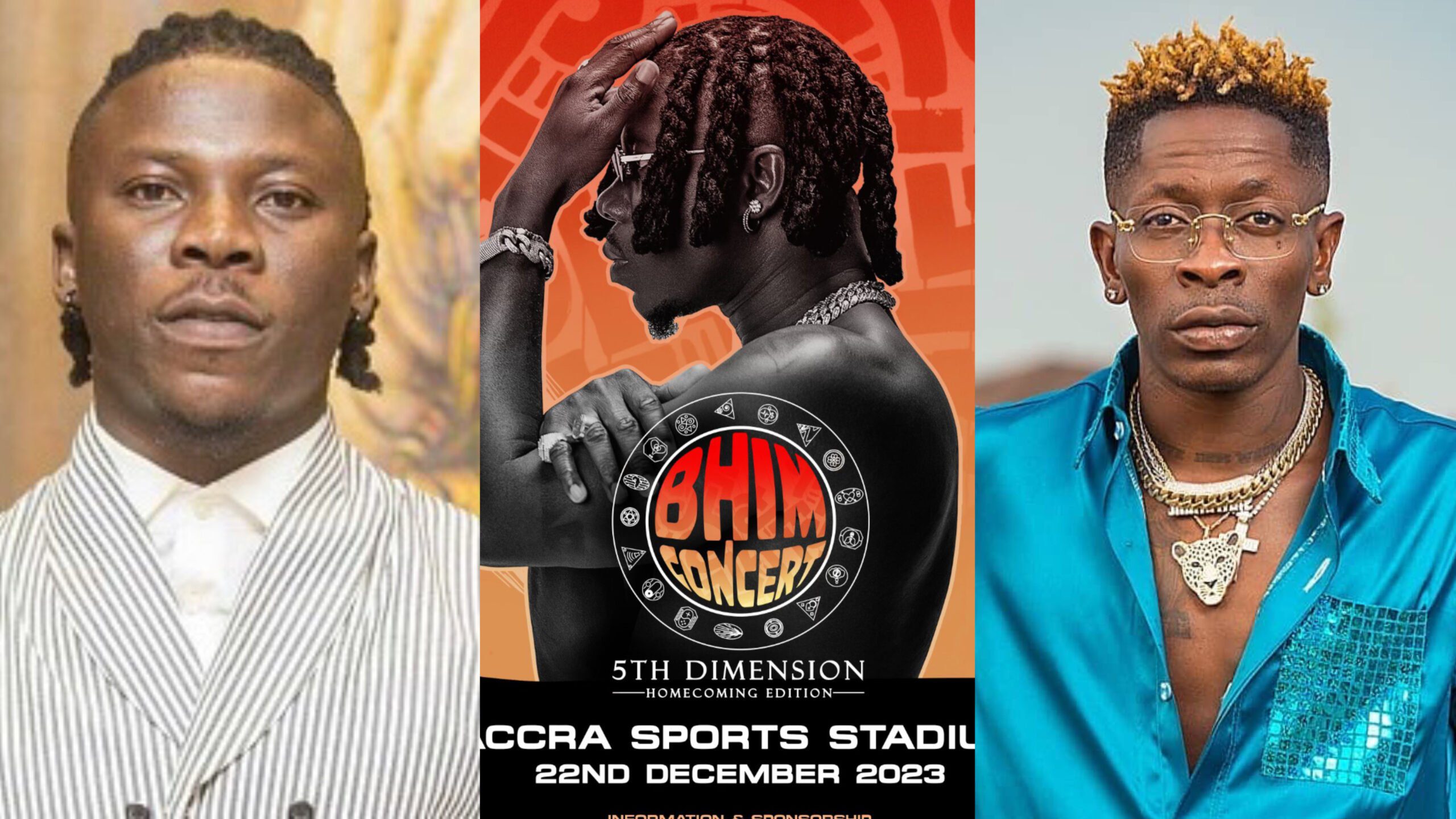 He is envious of Shatta Wale becasue he always give him headache - Fans react to Stonebwoy’s Bhim Concert 2023 at Accra Sports Stadium