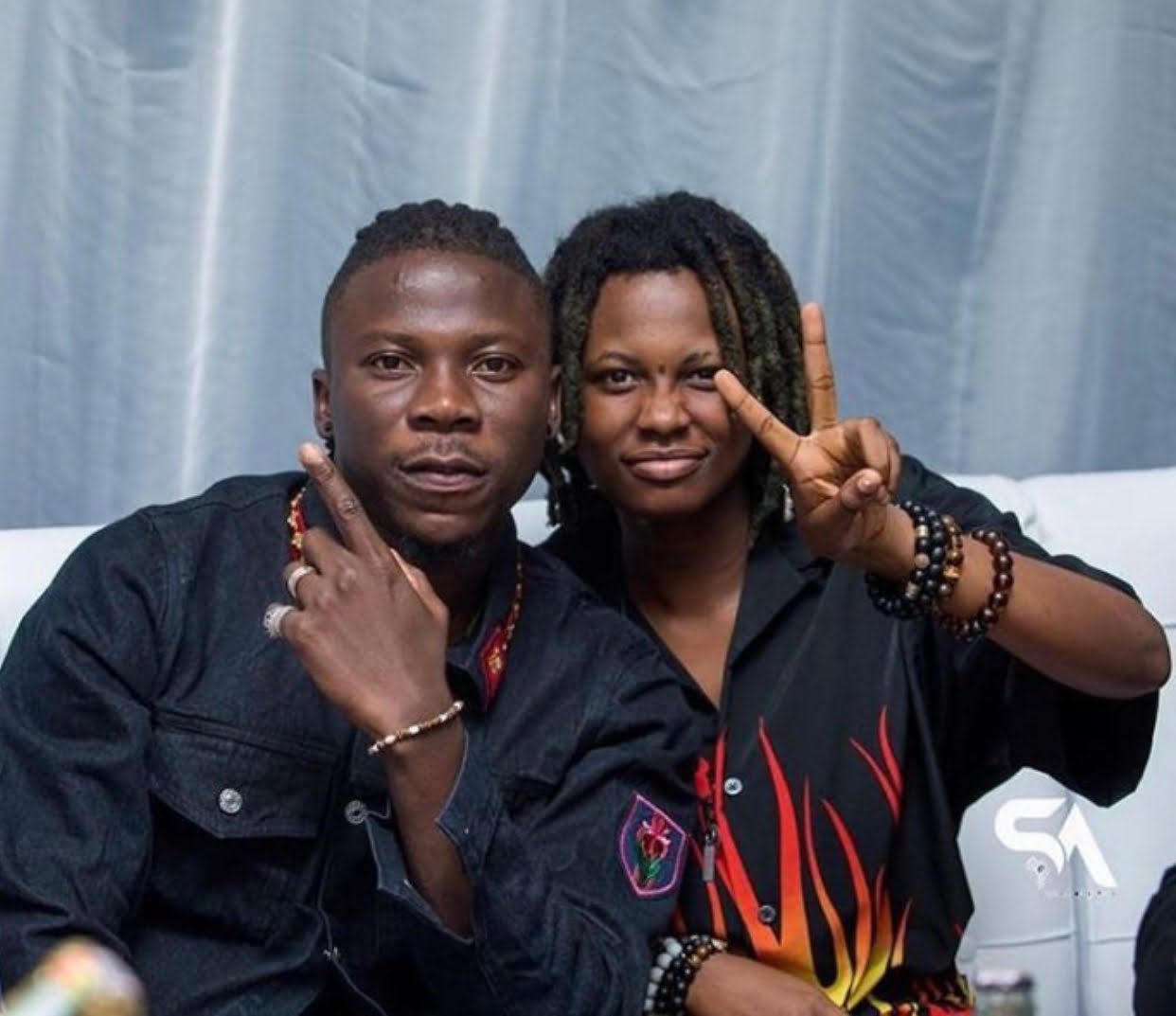 OV and Stonebwoy photo
