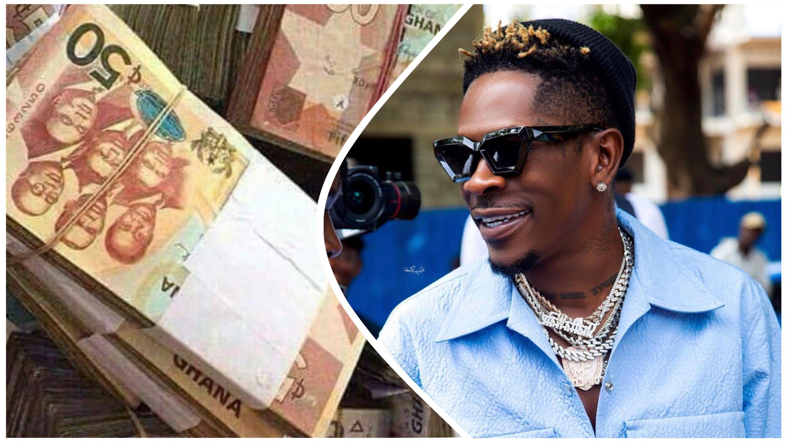 Shatta Wale offers GHS3,000 to an unemployed man who returns GHS100K to its owner