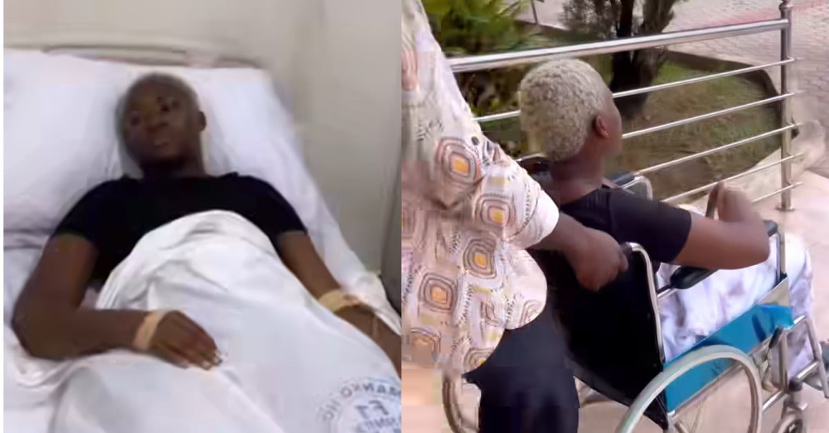 Fella Makafui Hospitalized In Kumasi