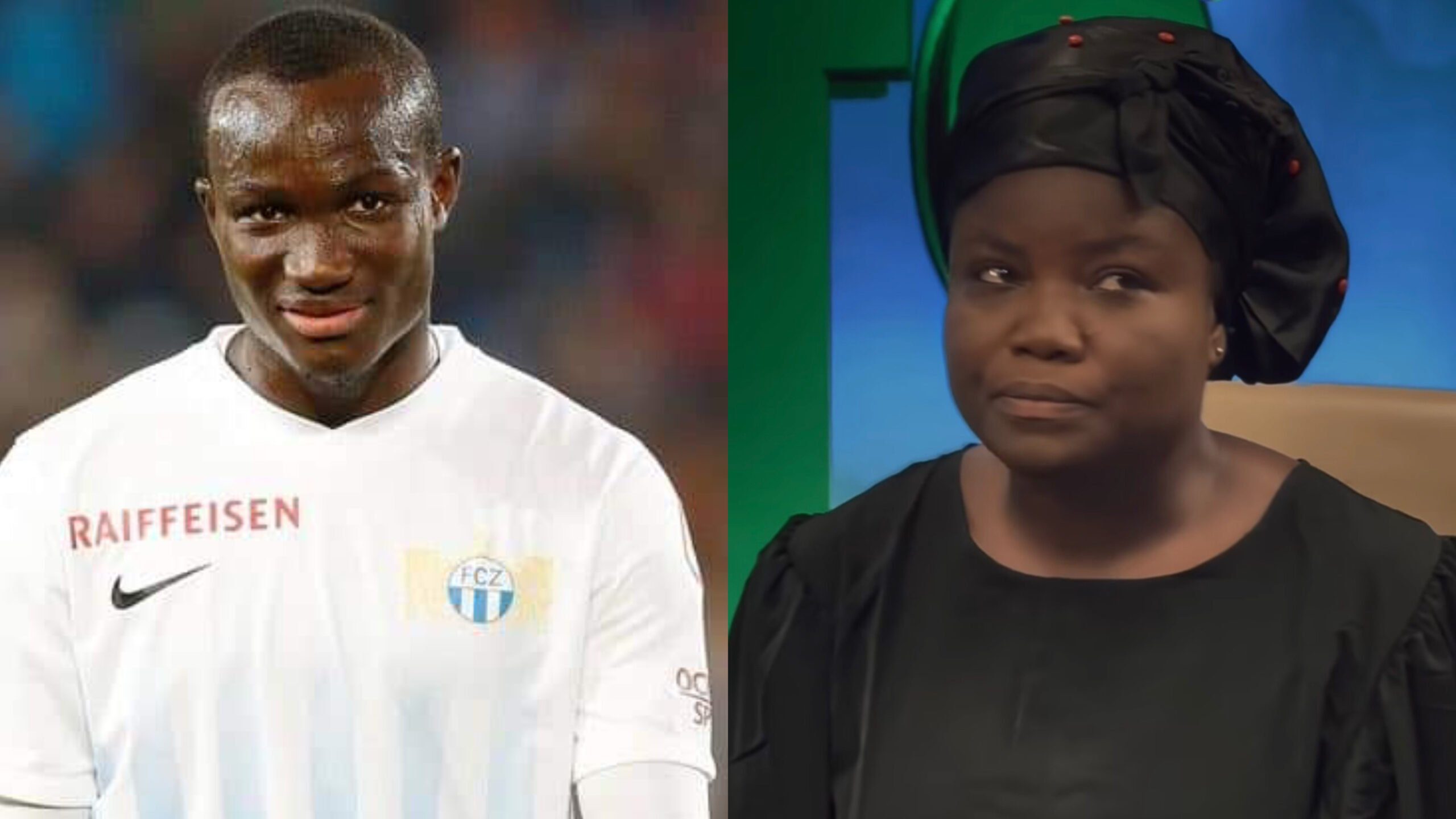 Raphael Dwamena sister collapse