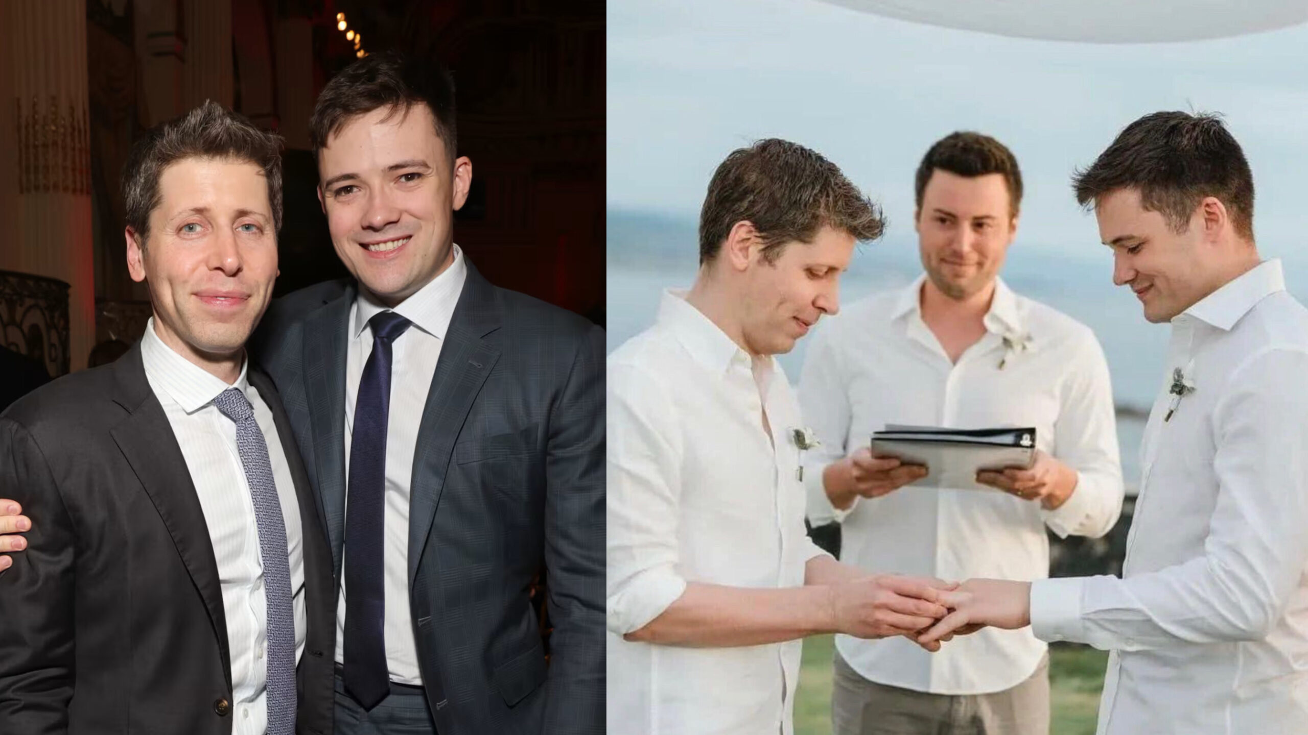 OpenAI CEO Sam Altman marries his male partner, Oliver Mulherin