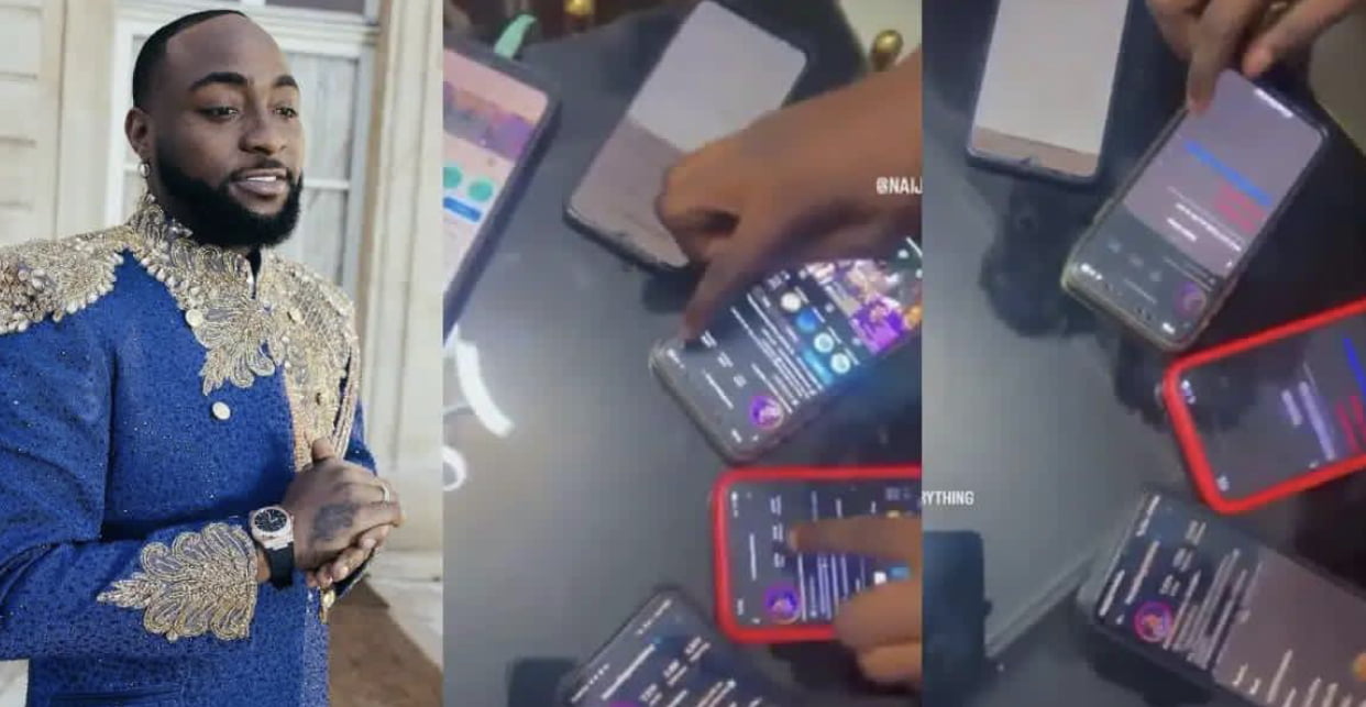 Davido’s fans report the Grammy’s official instagram account after he lost all three nominations (VIDEO)