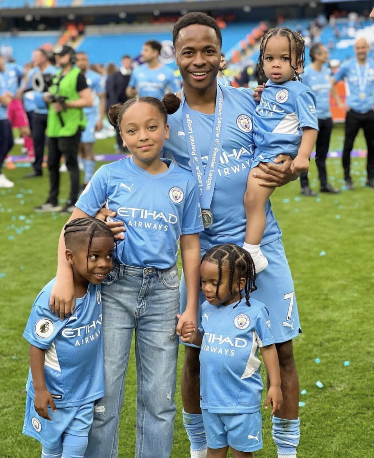 Raheem Sterling Children