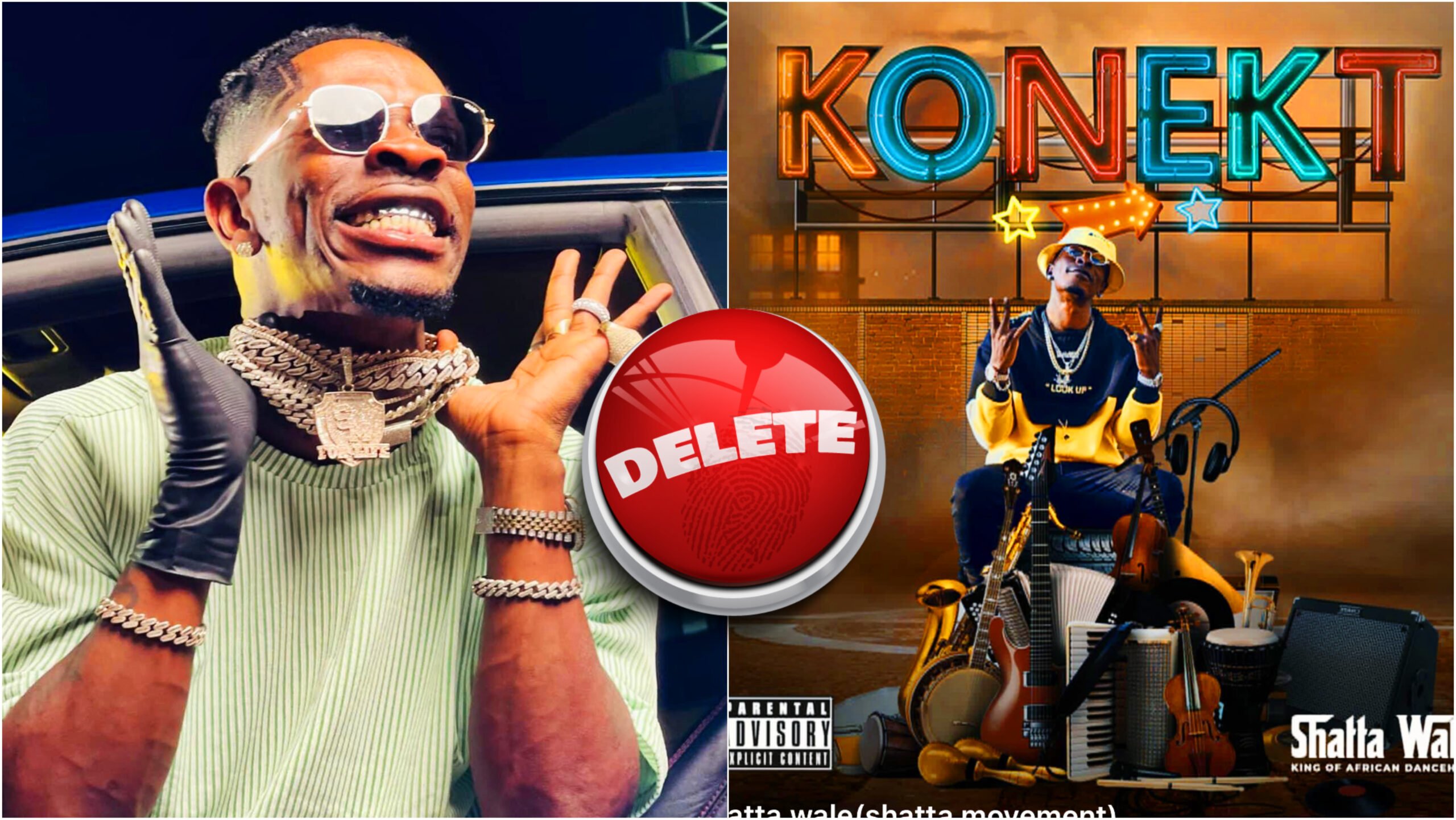 Shatta Wale Deletes Konekt Album From His YouTube Channel