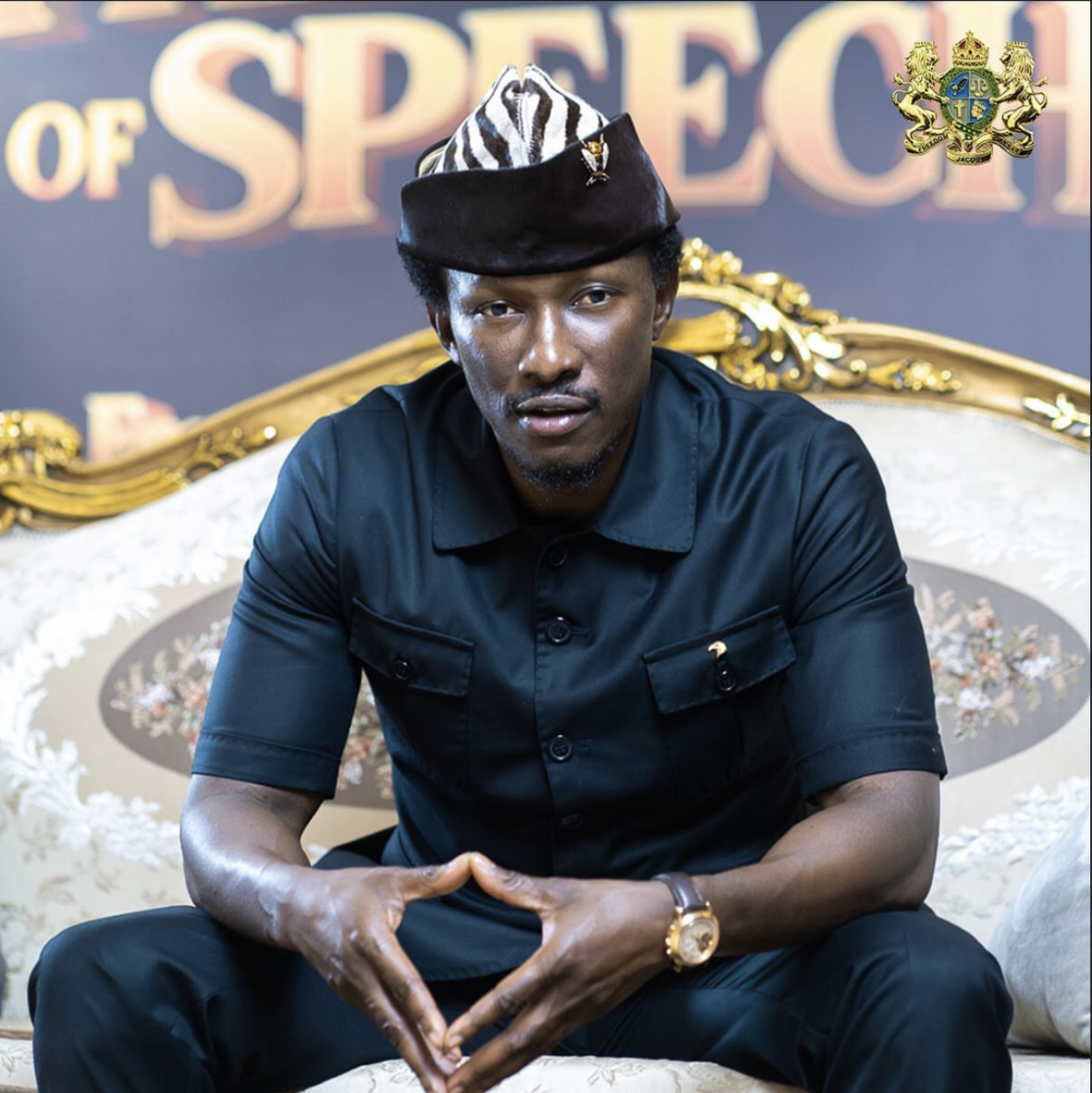 Nana Kwame Bediako portrait 2026 — Ghanaian businessman Cheddar, founder of Kwarleyz Group and real estate mogul