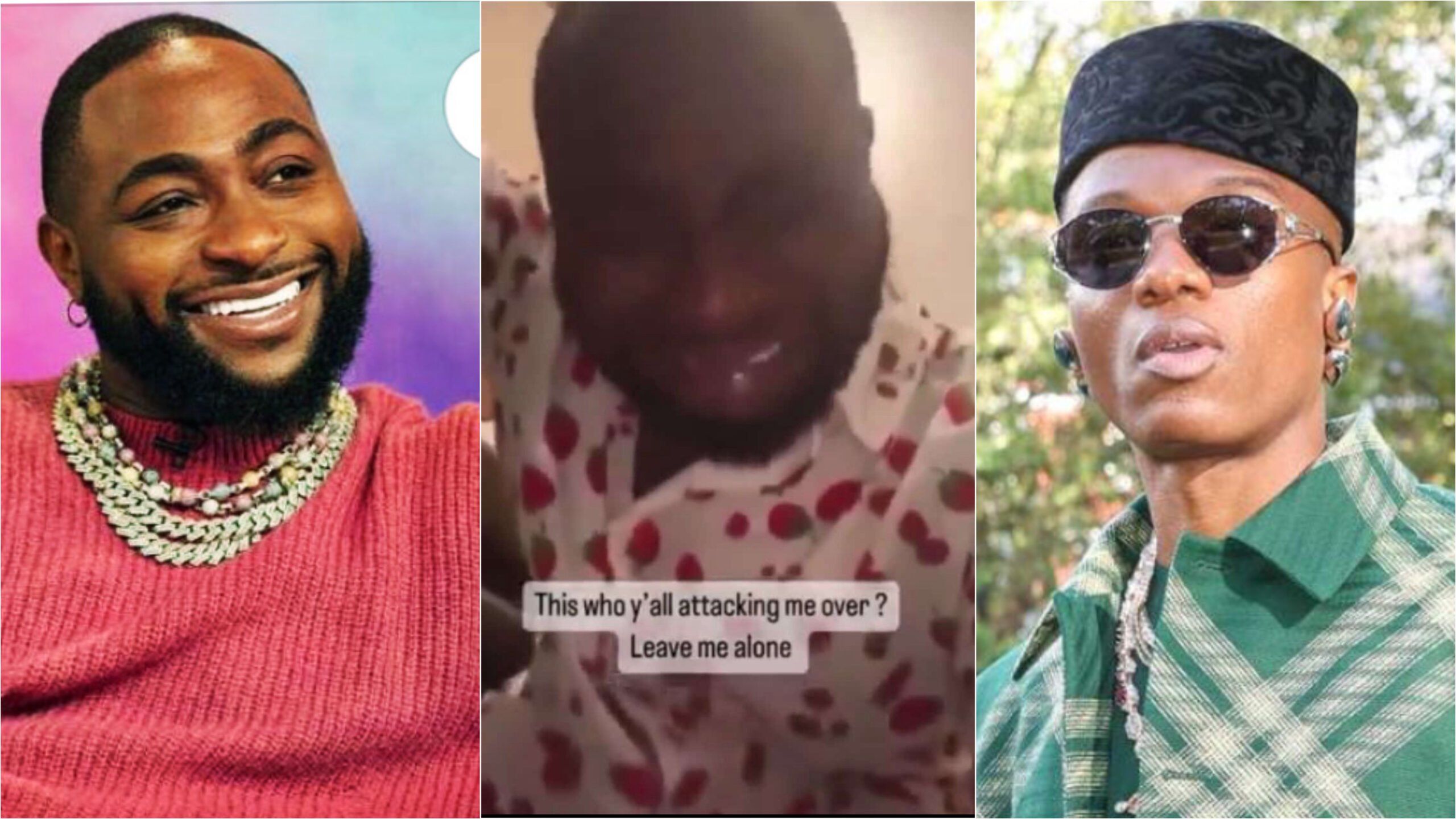 ‘Beg Me Like This’ – Wizkid Posts A Leaked Video For Davido Begging For S£X On His Twitter Page