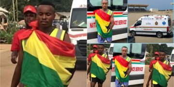 Walk-A-Thon: Seidu Rafiwu Successfully Completed His Walking Marathon, As He Arrives In Accra From Techiman