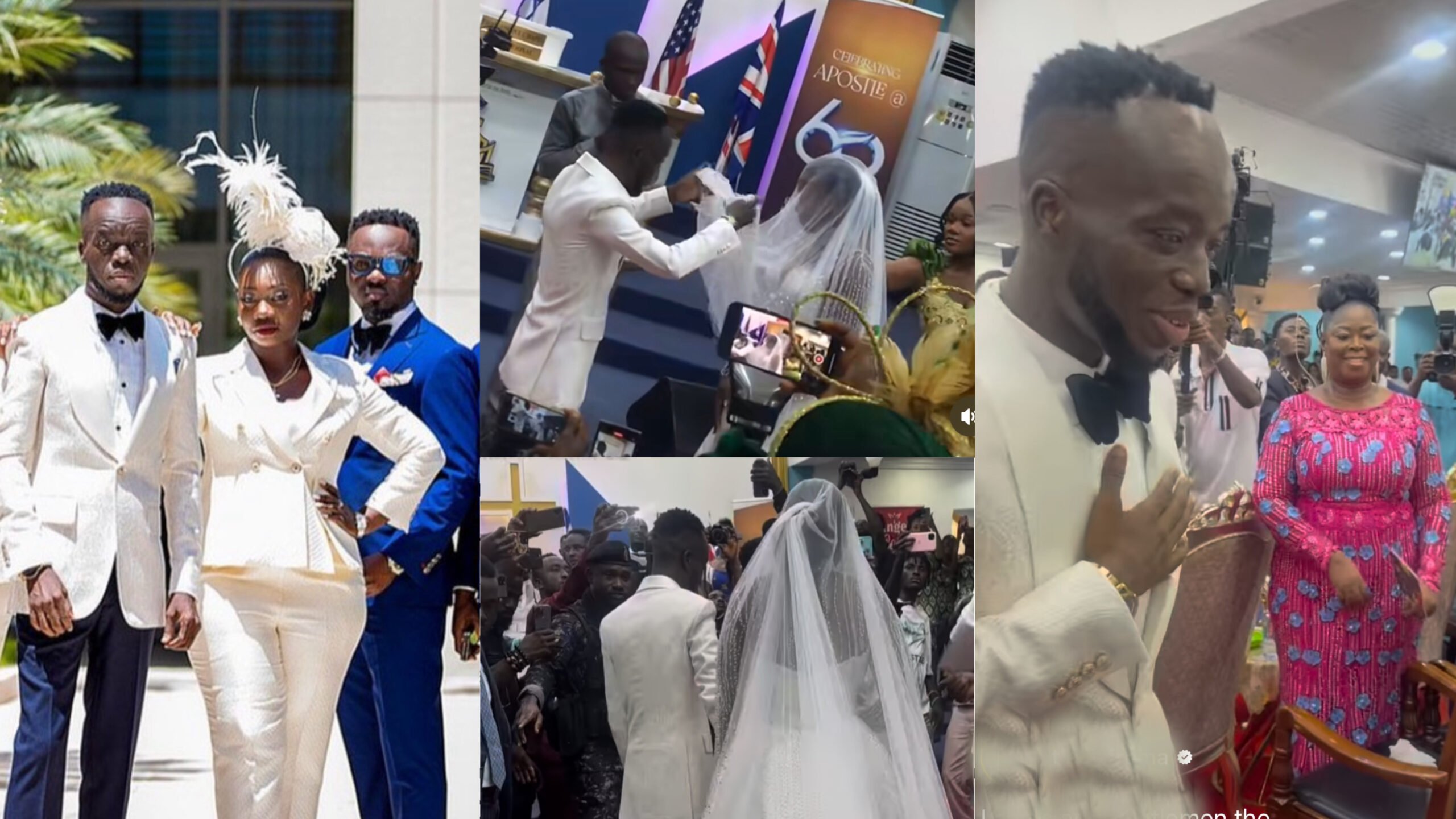 Exclusive Wedding Photos And Videos Of Akwaboah’s Marriage Surfaces