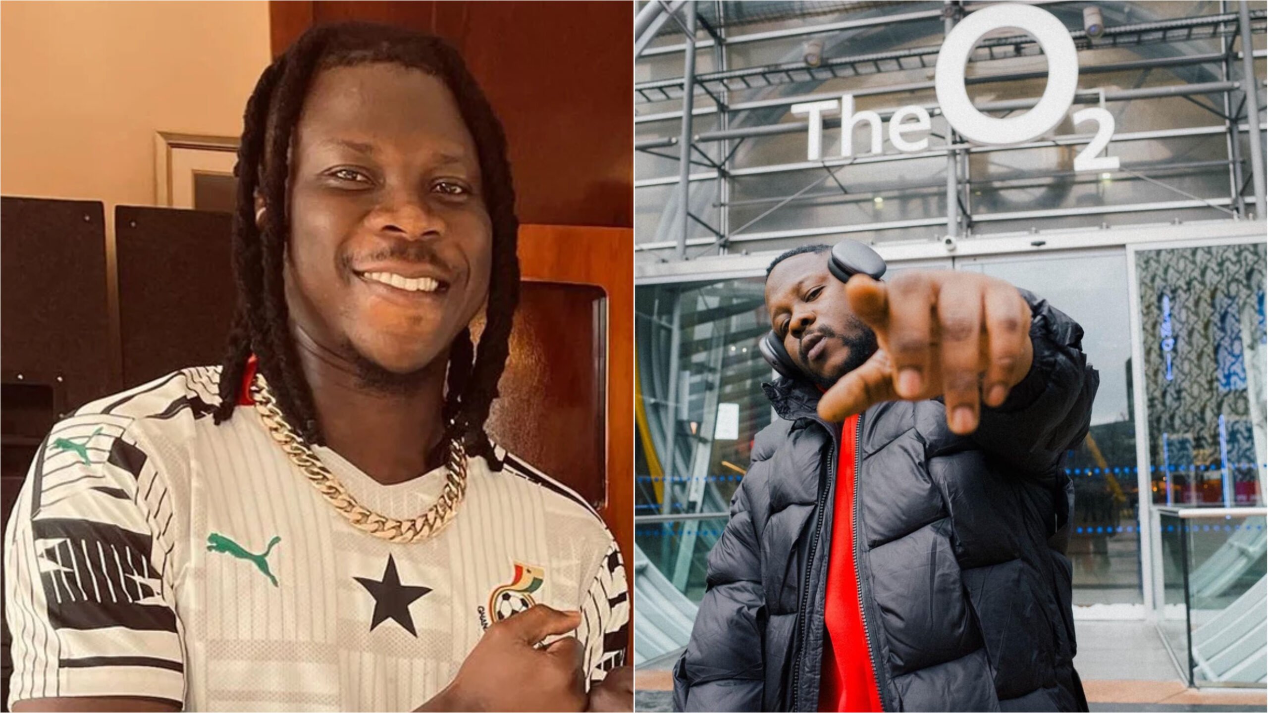 Fans Slam Stonebwoy For Congratulating Medikal Over His O2 Concert Feat