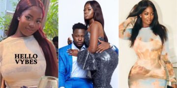 Photos of Bless, a cousin of Fella Makafui who has seen Medikal's n@kedness surface