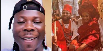 No Wedding invitation? - Fans Ask As Stonebwoy Congratulates Davido On His Marriage With Chioma