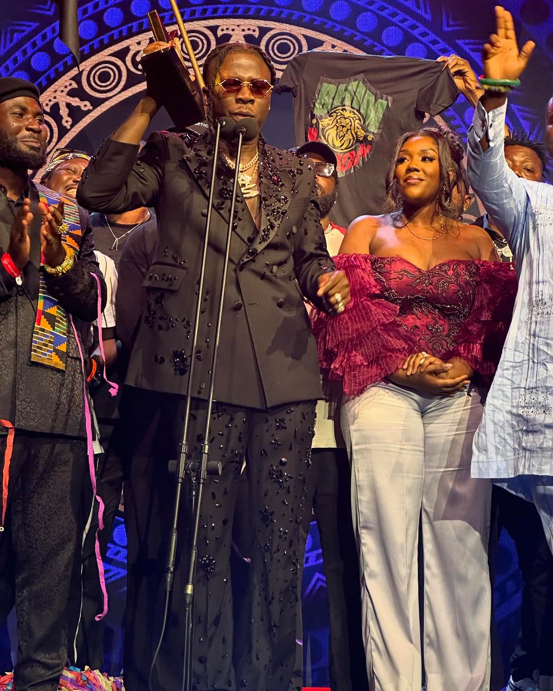 Stonebwoy at TGMA awards