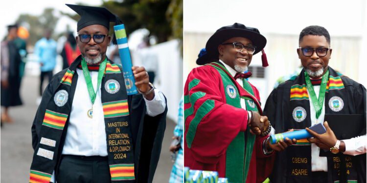 Kwame A Plus Bags Master’s Degree In International Relations And Diplomacy From GIMPA