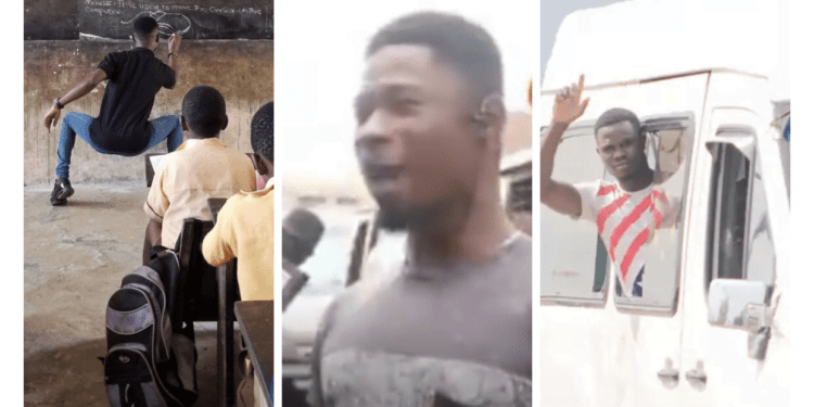 "It's better to be a trotro mate than a teacher" - Mate advises the youths