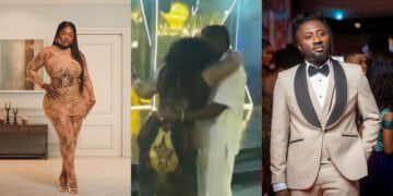 "Delay will not be happy"; Sista Afia and Amerado caught kissing in public - VIDEO