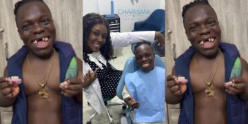 Shatta Bandle looses all his newly fixed teeth