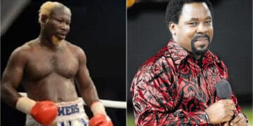 TB Joshua's poster saved my life when my girlfriend wanted to stab me - Ayittey Powers