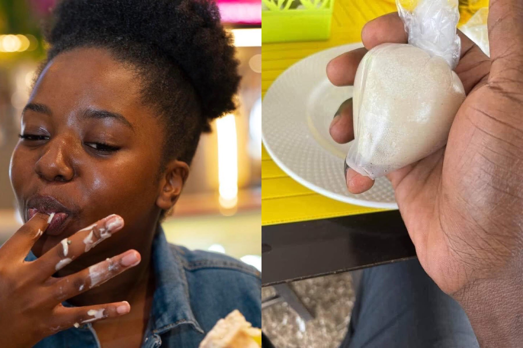 “How can you eat 4 balls of Banku at once”: Man dumps girlfriend for eating food meant for two