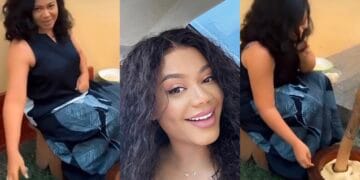 Can Nadia Buari prepare traditional Ghanaian foods?