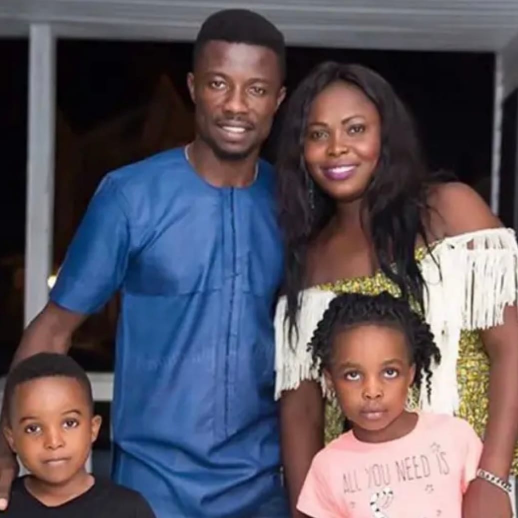 Kwaku Manu and ex-wife children photos