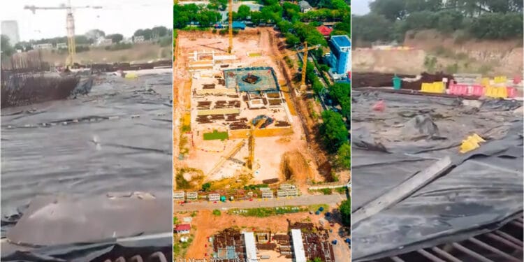 VIDEO: See Current State of $58 million Ghana National Cathedral Construction In Its Preparatory Stage