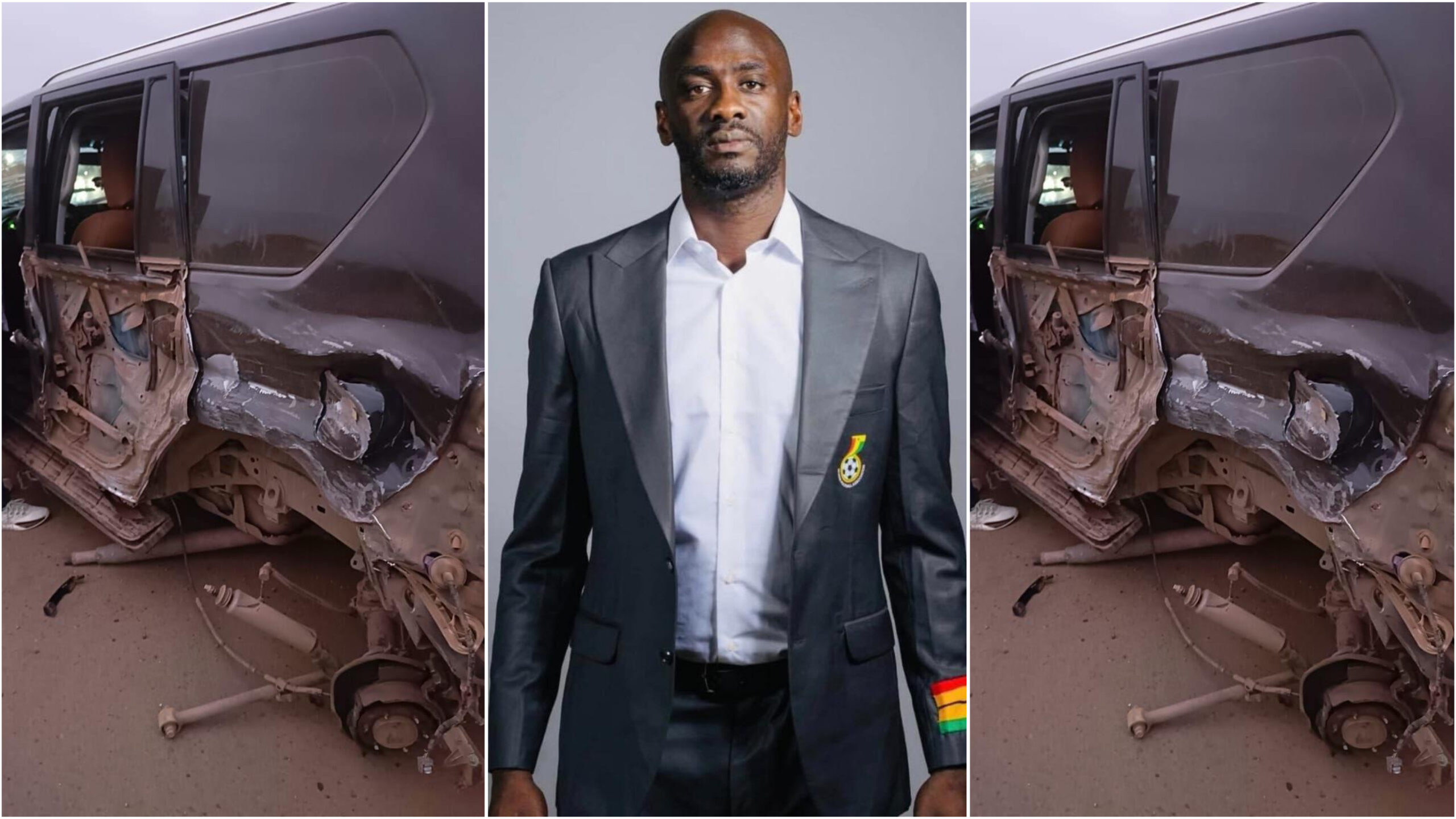 Otto Addo Accident: Black Stars Technical Team Members Involved In A Car Crash